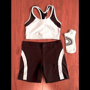 🆕 Sport top with short and match socks